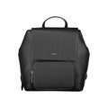 Schwarzer Polyester-Rucksack