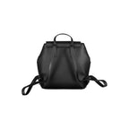 Schwarzer Polyester-Rucksack
