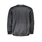 Schwarzer Polyester-Sweatshirt