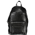 Schwarzer Rucksack aus Polyester für Herren
