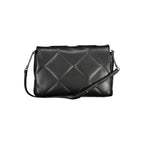 Schwarze Polyester Handtasche