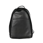Schwarzer Rucksack aus Polyester für Herren