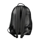 Schwarzer Rucksack aus Polyester für Herren
