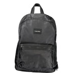 Schwarzer Rucksack aus Polyester für Herren