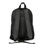 Schwarzer Rucksack aus Polyester für Herren