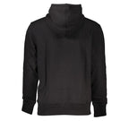 Schwarzer Herrenpullover aus Baumwolle