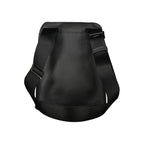 Schwarze Polyester-Umhängetasche