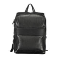 Schwarzer Polyester-Rucksack
