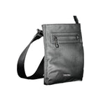 Schwarze Polyester Handtasche