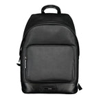 Schwarzer Rucksack aus Polyester für Herren