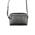 Schwarze Polyester Handtasche