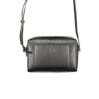 Schwarze Polyester Handtasche