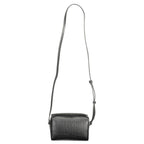 Schwarze Polyester Handtasche