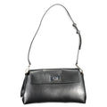 Schwarze Handtasche aus Polyethylen