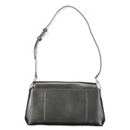Schwarze Handtasche aus Polyethylen