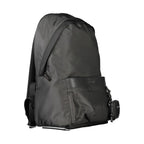 Schwarzer Polyester-Rucksack