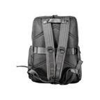 Schwarzer Rucksack aus Polyester für Herren