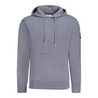 Blauer Baumwollpullover für Herren