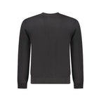 Schwarzer Baumwoll-Herren-Sweatshirt