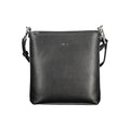 Schwarze Polyester Handtasche