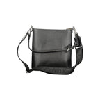 Schwarze Polyester Handtasche