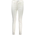 Weiße Baumwoll-Jeans aus Denim