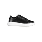 Schwarzer Polyester Sneaker