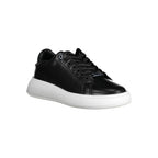 Schwarzer Polyester Sneaker