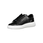 Schwarzer Polyester Sneaker