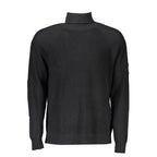 Schwarzer Pullover aus Wolle für Männer