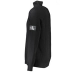 Schwarzer Pullover aus Wolle für Männer