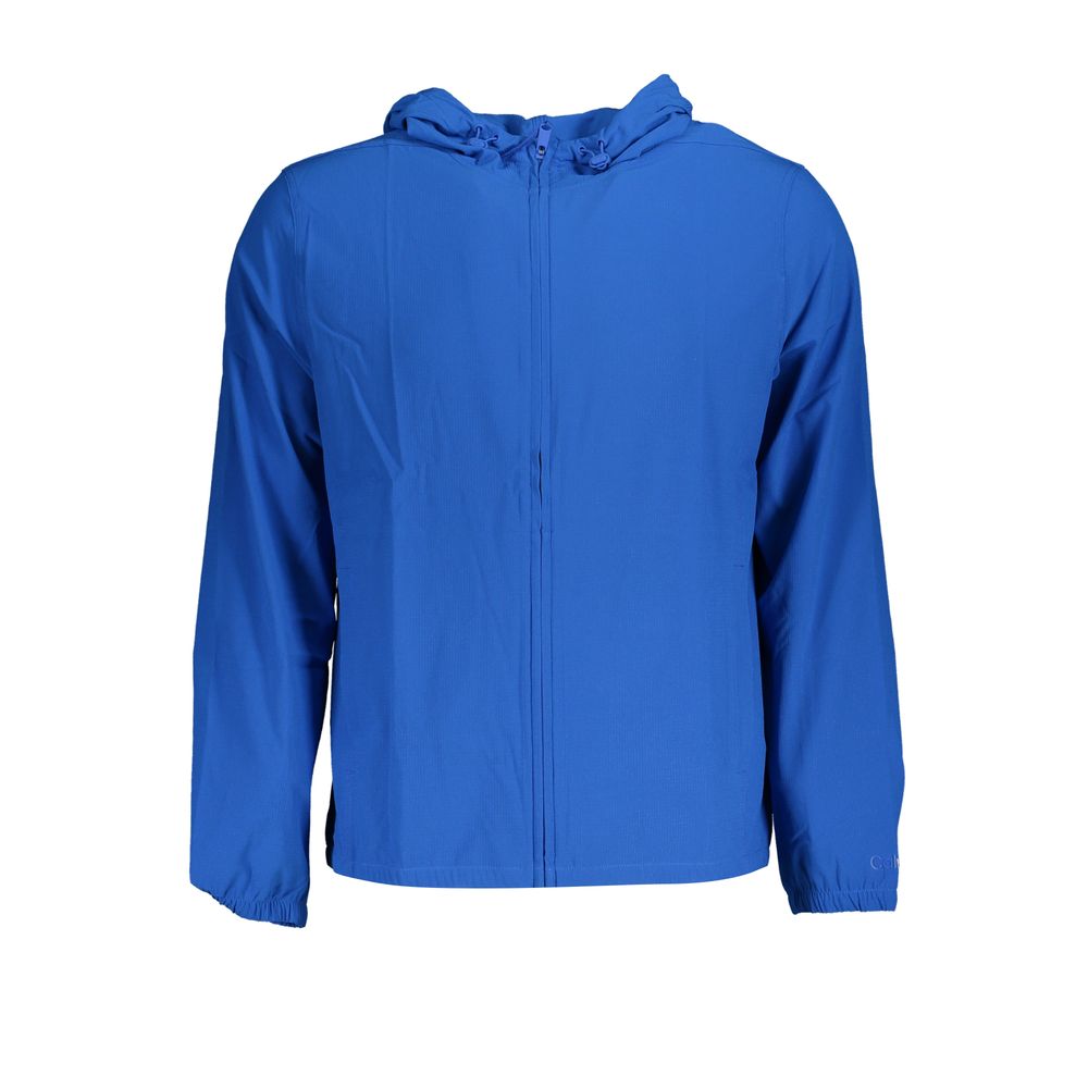 Blauer Polyester-Jacken & Mantel