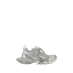 Graue Chunky-Sneaker aus Polyester
