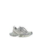 Graue Chunky-Sneaker aus Polyester