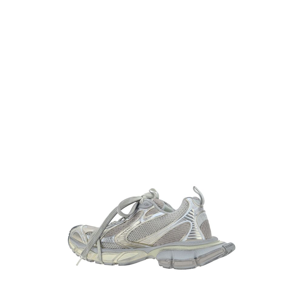 Graue Chunky-Sneaker aus Polyester