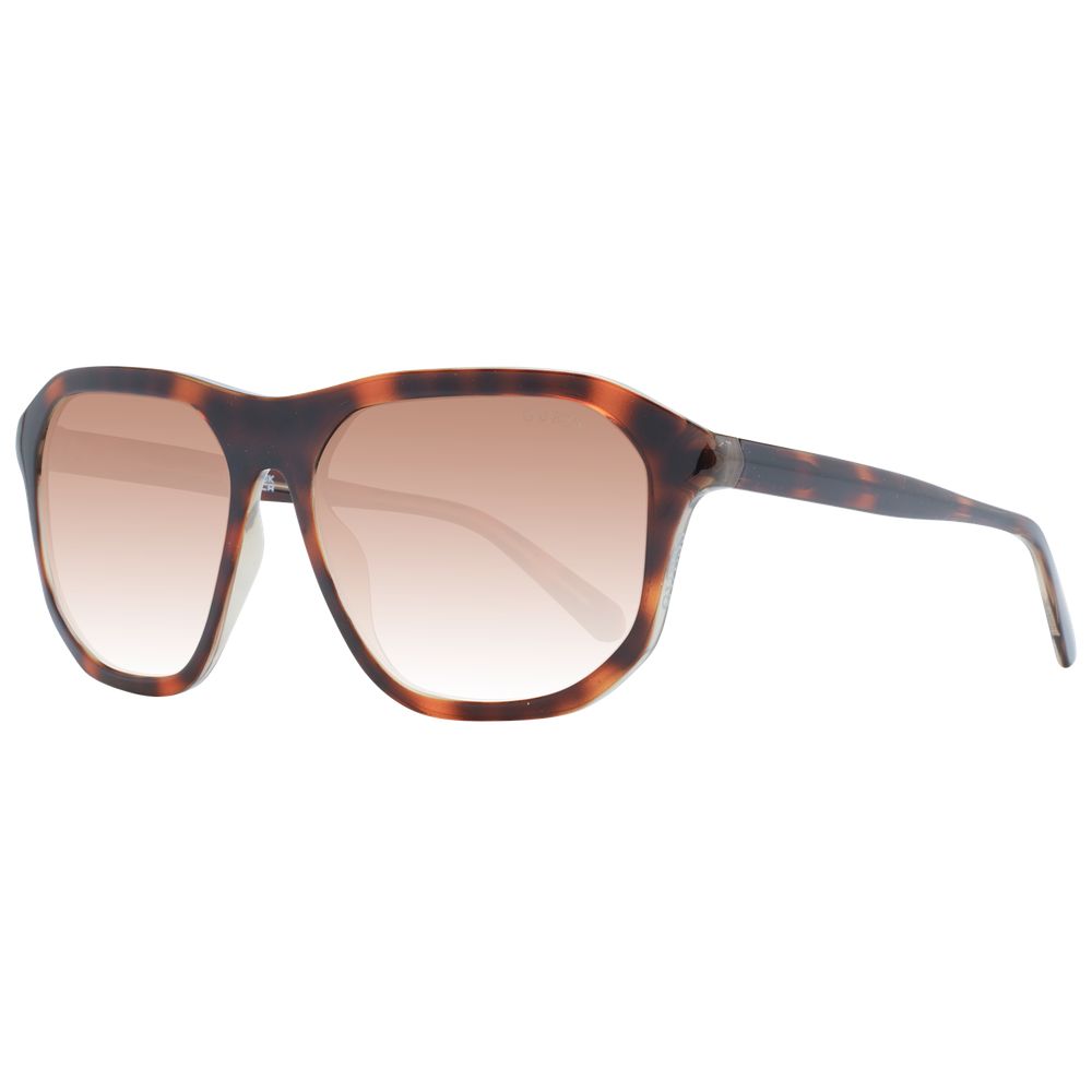 Braune Sonnenbrille aus Kunststoff 1052470