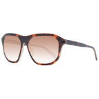 Braune Sonnenbrille aus Kunststoff 1052470