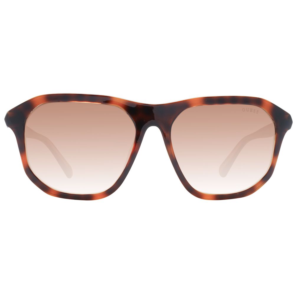 Braune Sonnenbrille aus Kunststoff 1052470