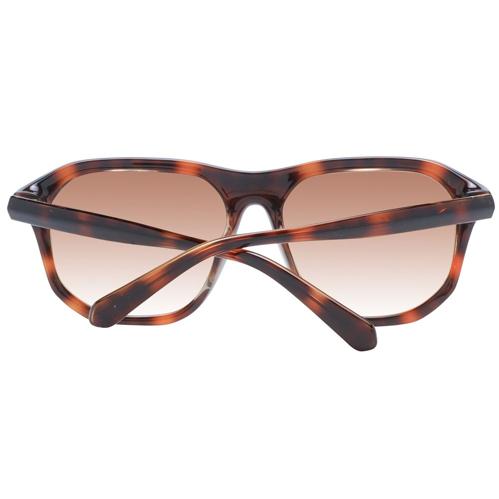 Braune Sonnenbrille aus Kunststoff 1052470
