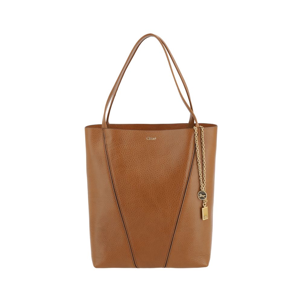 Braune Kalbsleder Bos Taurus Schultertasche