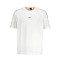 Weißes Bio-Baumwoll-T-Shirt für Herren