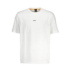 Weißes Bio-Baumwoll-T-Shirt für Herren