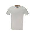 Weißes Herren-T-Shirt aus Baumwolle
