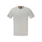 Weißes Herren-T-Shirt aus Baumwolle