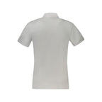 Bianco Baumwoll-Herrenpoloshirt