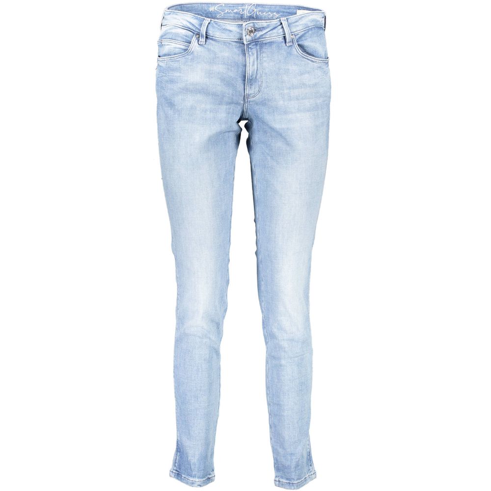 Blaue Baumwolljeans Denim