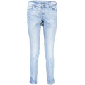 Blaue Baumwolljeans Denim