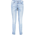 Blaue Baumwolljeans Denim