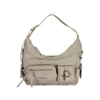 Weiße Damen-Handtasche aus Polyurethan