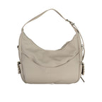 Weiße Damen-Handtasche aus Polyurethan